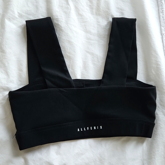 All Fenix Ribbed Core Bandeau Sports Bra - Picture 5 of 8